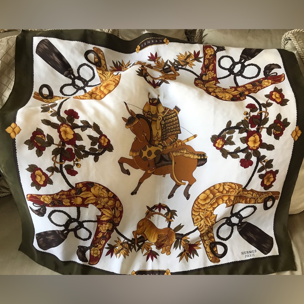 Hermes 💯% Authentic Silk Scarf